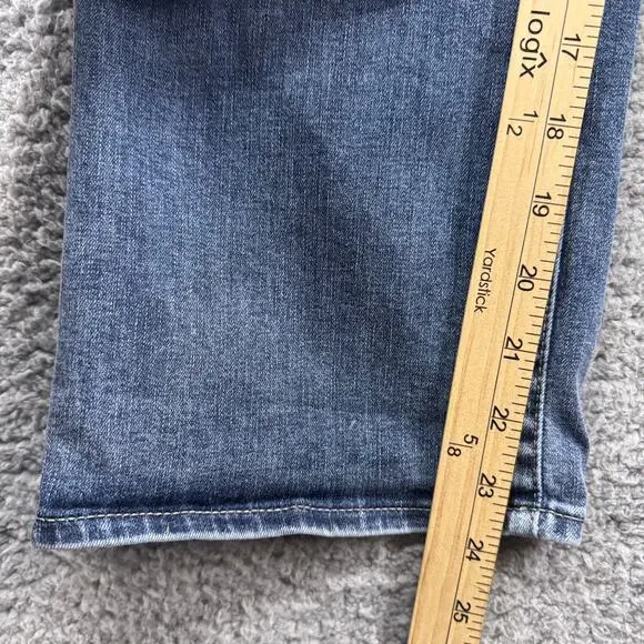 NYDJ Marilyn Straight Leg Jeans Womens 8 Blue Lift Tuck Technology Stretch Denim - Picture 6 of 12